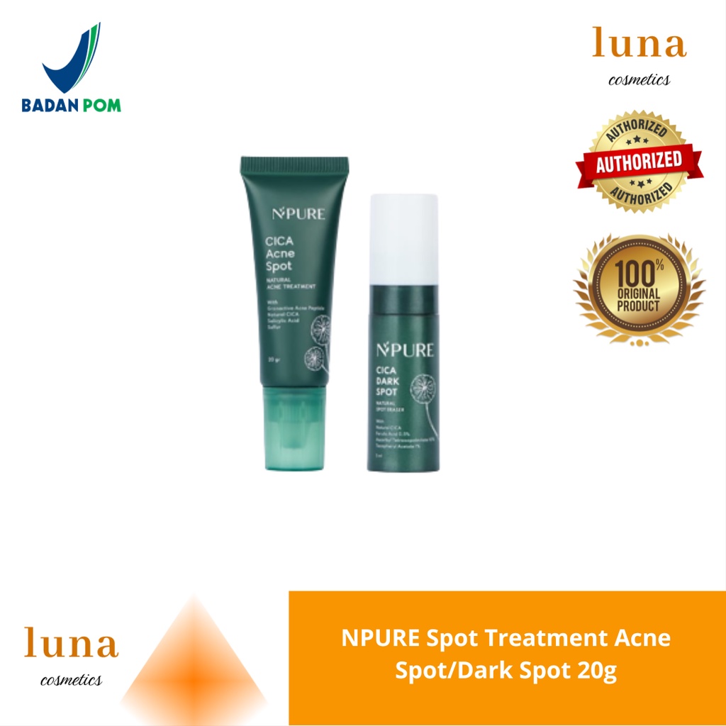 NPURE Spot Treatment Spot Acne/Dark Spot 20g