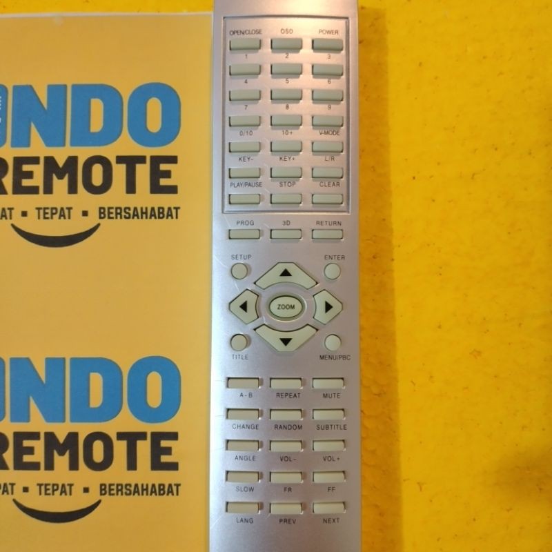 REMOTE DVD VITRON RE-188B ORIGINAL