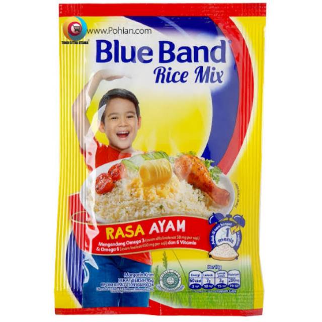 

Blue band rice mix sachet