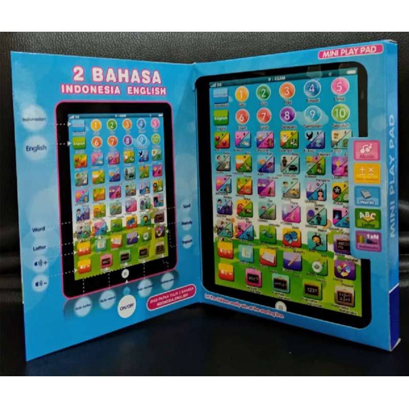 Mini Play PAD 2 Bahasa - Mainan Anak Edukasi