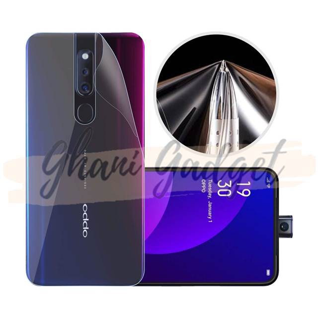 Back Screen Hydrogel Oppo F11 Pro / Hydrogel Belakang Oppo