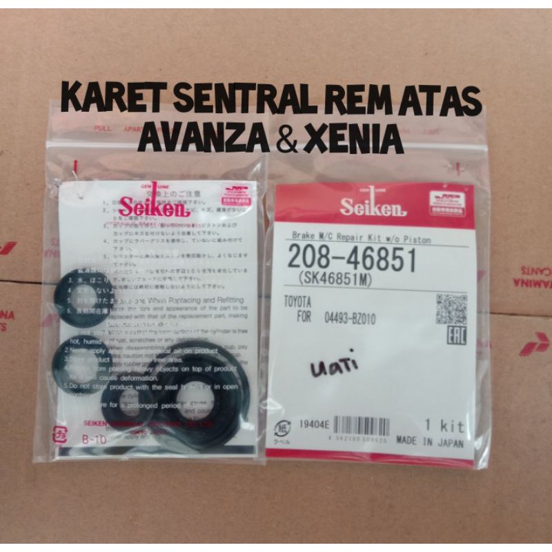 KARET SENTRAL REM ATAS AVANZA & XENIA SEIKEN