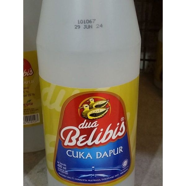 

Dua Belibis cuka dapur 650gr