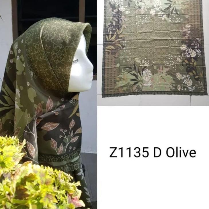 【Penjualan Terbaik】✅CODVoal Motif Jilbab Motif Hijau Series/Army/Mint/ Hijau Sage/ botol/ pasta/lemo
