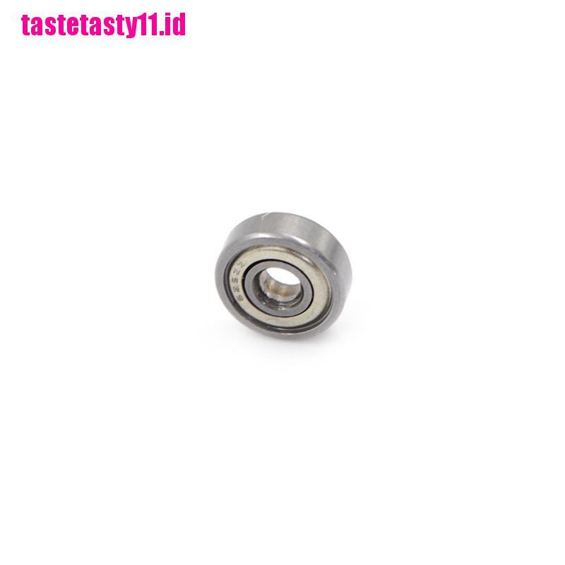 10 Pcs Miniatur Pelindung Metrik Radial Bahan Karet Logam Model 625ZZ