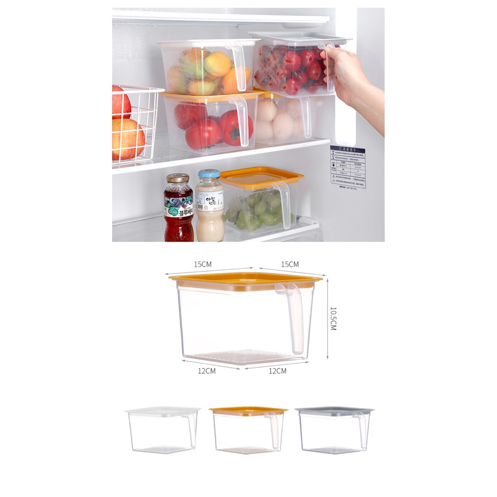 KA 52 Kotak Kulkas Organizer Buah Sayur Daging Snack Bumbu DLL