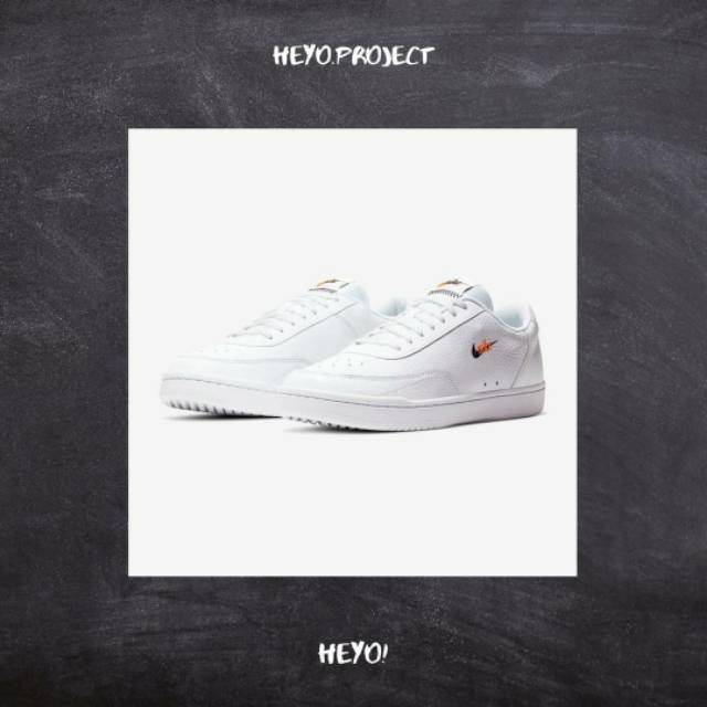 Nike Court Tennis Vintage Leather All White