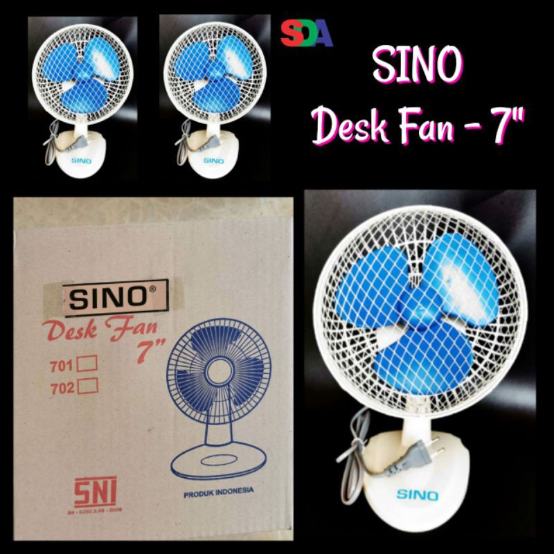 Sino Kipas Angin Desk Fan 7 inch