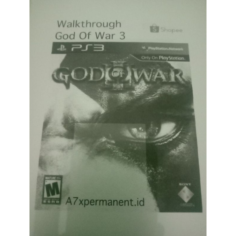 

Walkthrough God Of War 3 PS3