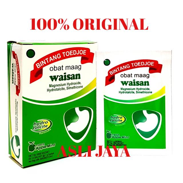 Waisan Isi 12 Sachet - Obat Maag