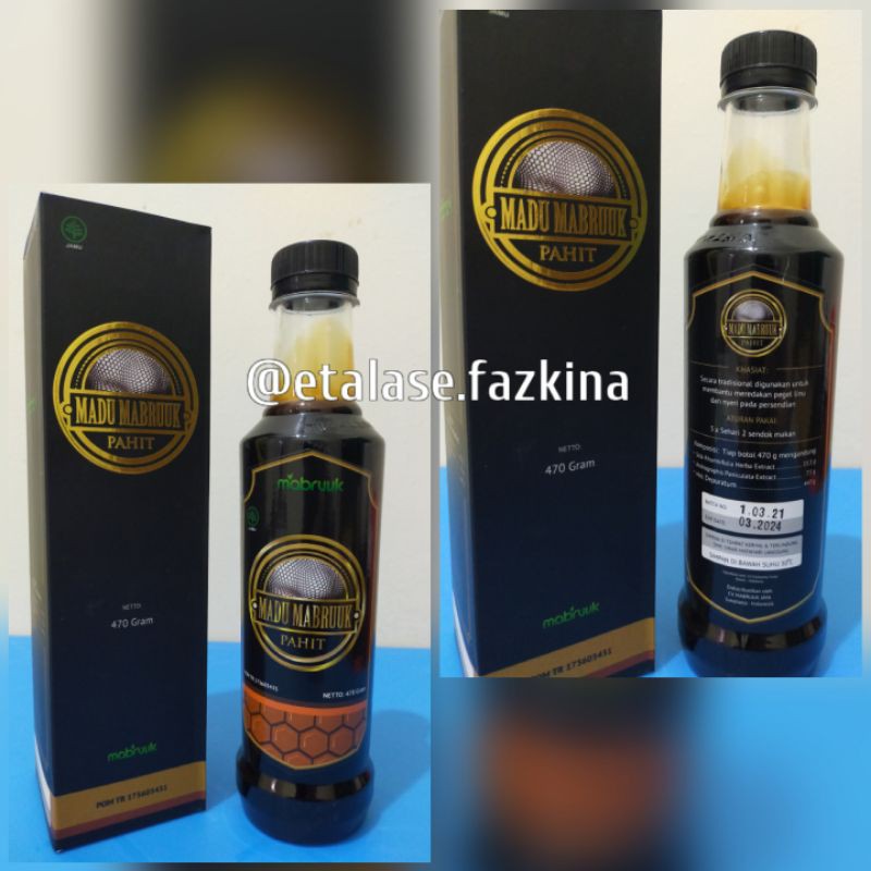 

Madu Pahit Mabruuk 470 Gram