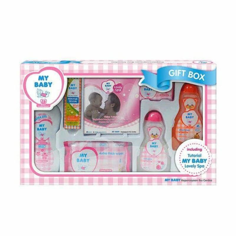 My Baby Gift Box set Perawatan Kulit Bayi Perlengkapan Sabun Shampoo