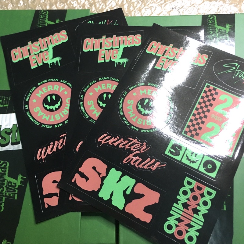 Stray Kids Christmas Evel Official Sticker