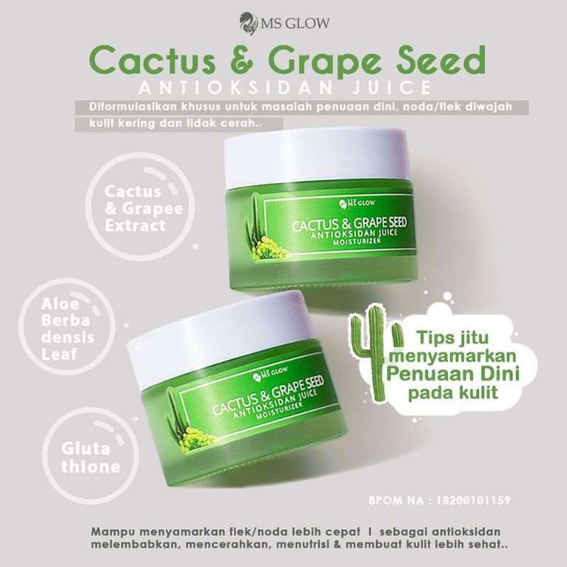 Jual Cactus Juice Moisturizer Shopee Indonesia