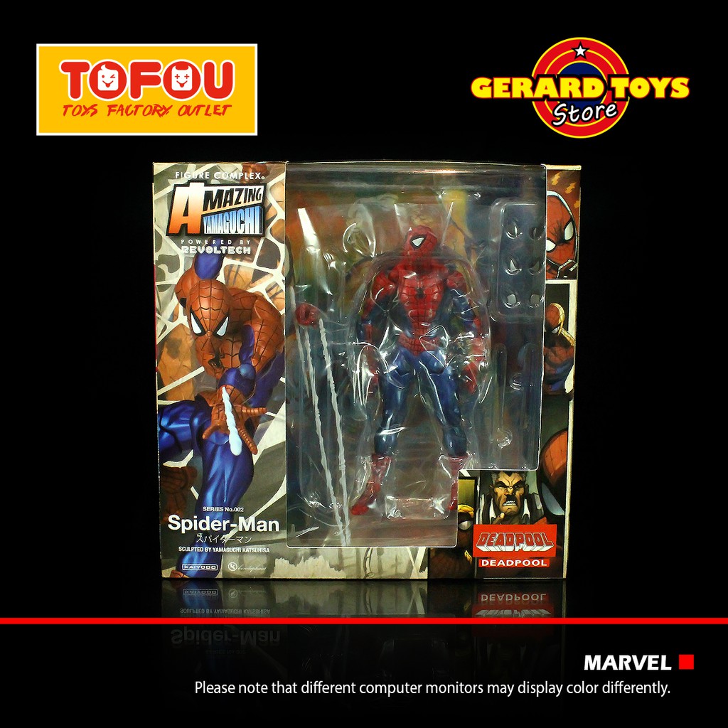 Action Figure Spiderman Revoltech MURAH BANGET