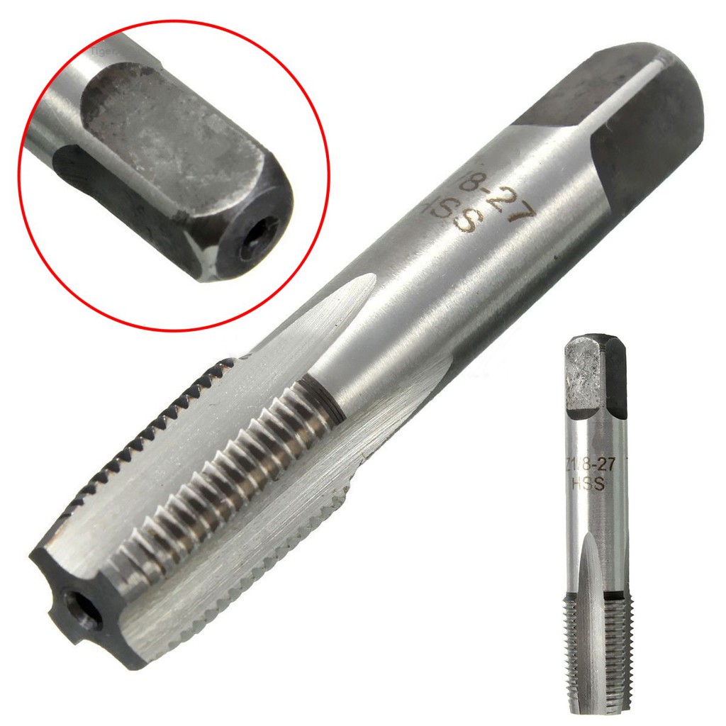 NPT Thread TAPS Set 1/8 1/4 3/4 Set of 2 1/8 x 27 tpi New Taps & Dies