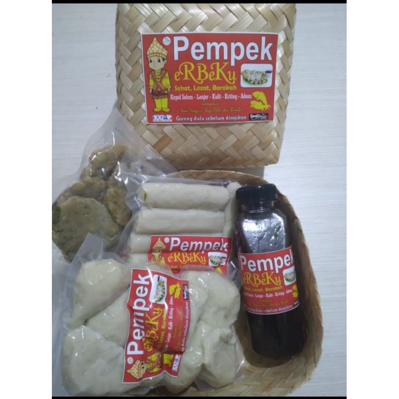 

HAMPERS MINI PEMPEK eRBeKu PEMPEK IKAN TENGIRI ASLI BANDUNG