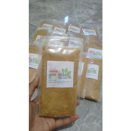 

Jahe Merah Bubuk
