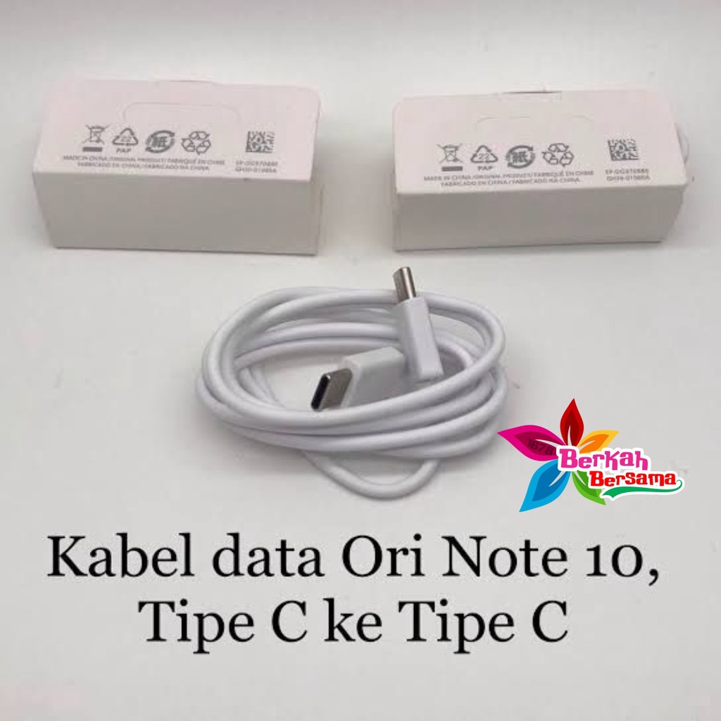 BM043 Kabel cable data Samsung note10 A70s a80 note20 s20 s21 original tipe c To tipeC FastCharging BB5825