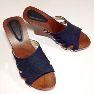 Sandal Wedges Wanita Terbaru Bali Jepun Warna Vd4Pt6 Wedges Mr92 7283KX Sandal Wedges Jeans - Hita
