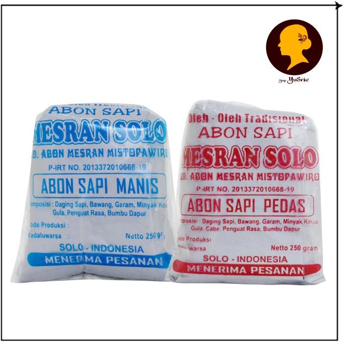 

Abon Sapi Mesran Manis 250Gr Oleh Tradisional Khas Solo Enak Gurih Kot