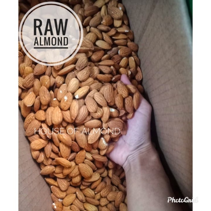 

Siap Krim Kacang Almond Mentah (Raw Almond) Almonesia 500Gr