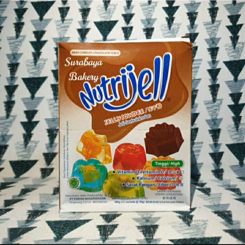 

Nutrijel Cokelat/Nutrijel Chocolate 30Gr- 12Pcs