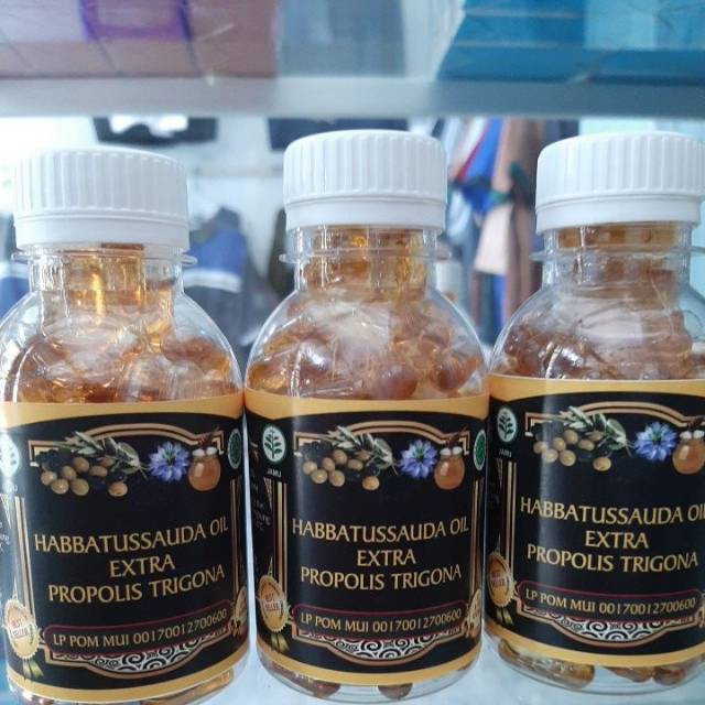 

kapsul Habbatus sauda oil (isi 100)
