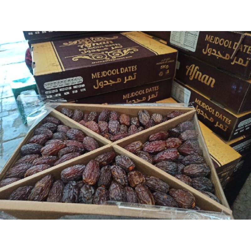 Kurma Medjool AFNAN DATES 5 Kg hight Quality 100% | Kurma Medjoul | Kurma Medjol