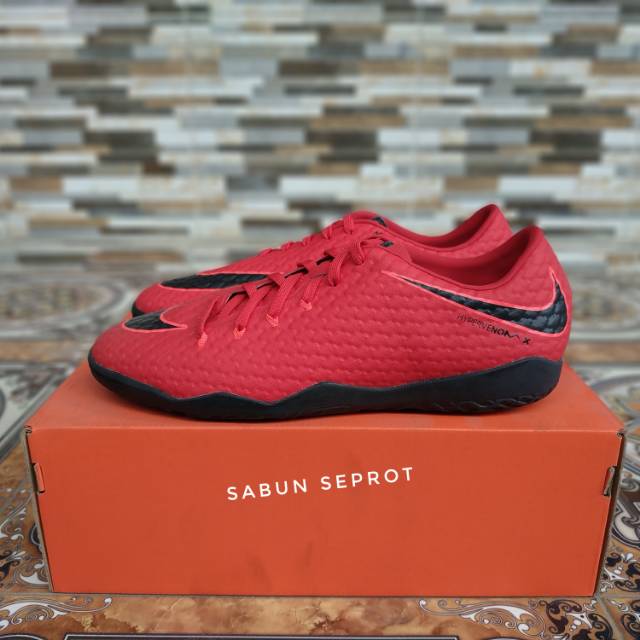 Nike Hypervenom III IC Red Sepatu Futsal Original