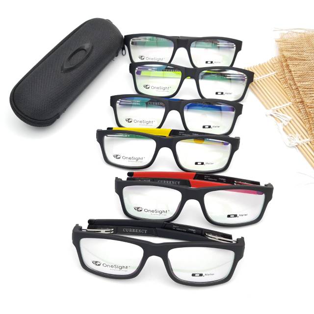 Frame Kacamata Pria / Cowok Type Currency 8026 Fullset