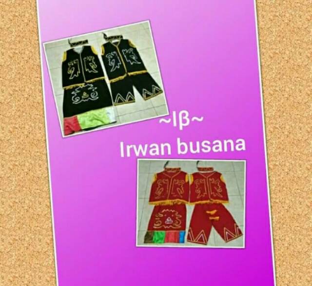 Baju adat Dayak TK