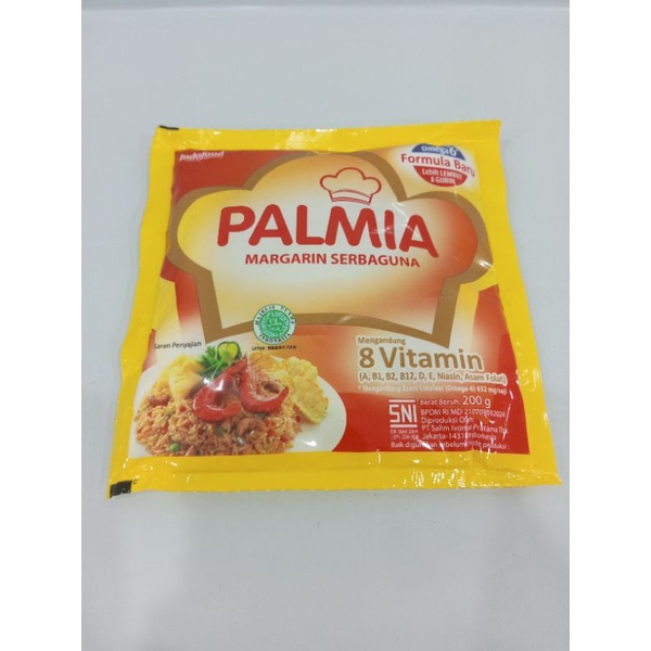 

PALMIA Margarin Sachet Serbaguna 200 Gram