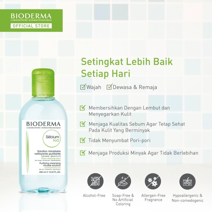 Bioderma Sebium H2O 100 ml / 250 ml  - Micellar Water