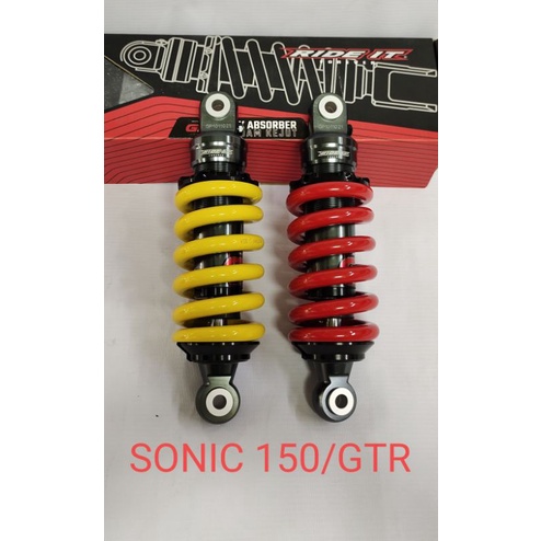 SHOK/SHOCK SKOK MONOSHOCK BELAKANG HONDA SONIC 150/SUPRA GTR 150 RIDE IT GP 230MM SHOCK BREKER BELAK