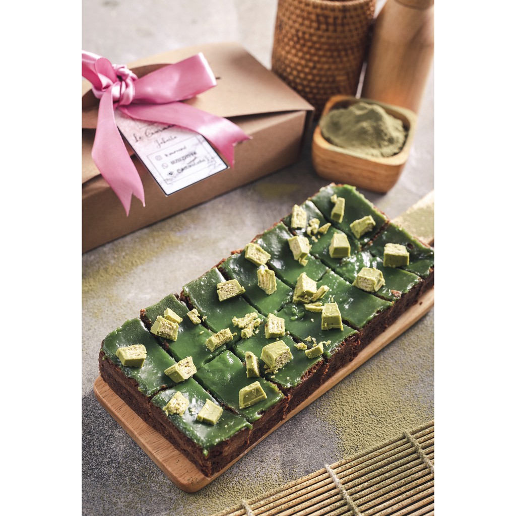 

Kitkat Green Tea Brownies