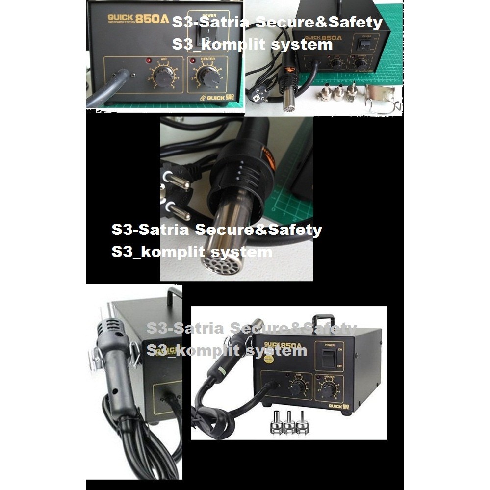Station 850 A Solder UAP Quick 850A SMD Rework Soldering Blower BGA