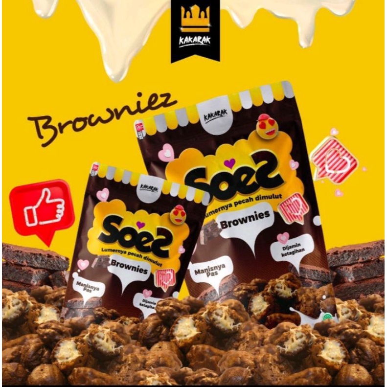 

Soes Kering Lumer 75gr Brownies