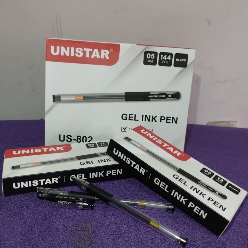 

bolpoin unistar gel ink