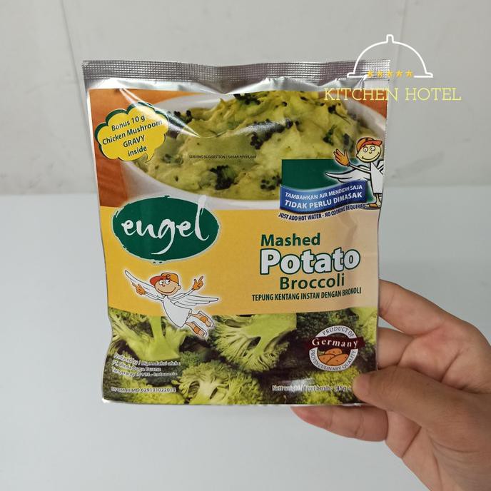 

Big Sale MASHED POTATO ENGEL 45gr | TEPUNG KENTANG INSTAN - Broccoli Big Sale