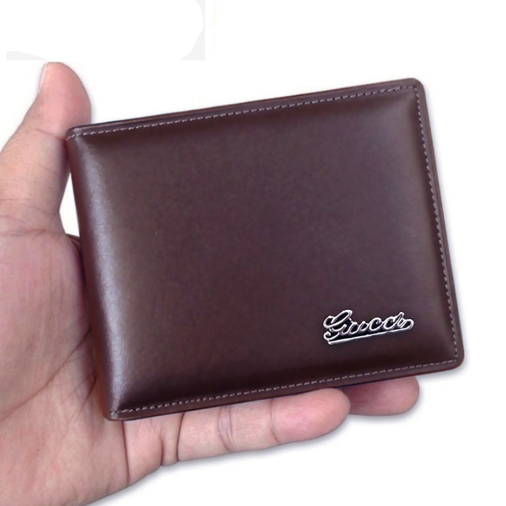 4.4 Gratis Ongkir Setiap Hari!! Dompet Pria Kulit PD200 Material Bahan Kulit Sintetik Fashion Dompet Pria Original