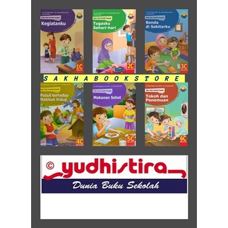 BUKU TEKS TEMATIK TERPADU KELAS 1C 2C 3C 4C 5C 6C SD K2013 YUDHISTIRA