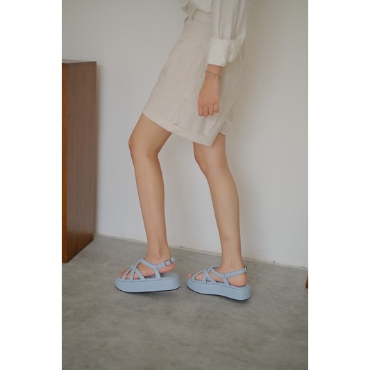 EASTMOUNTSIDE polly sky blue - wedges