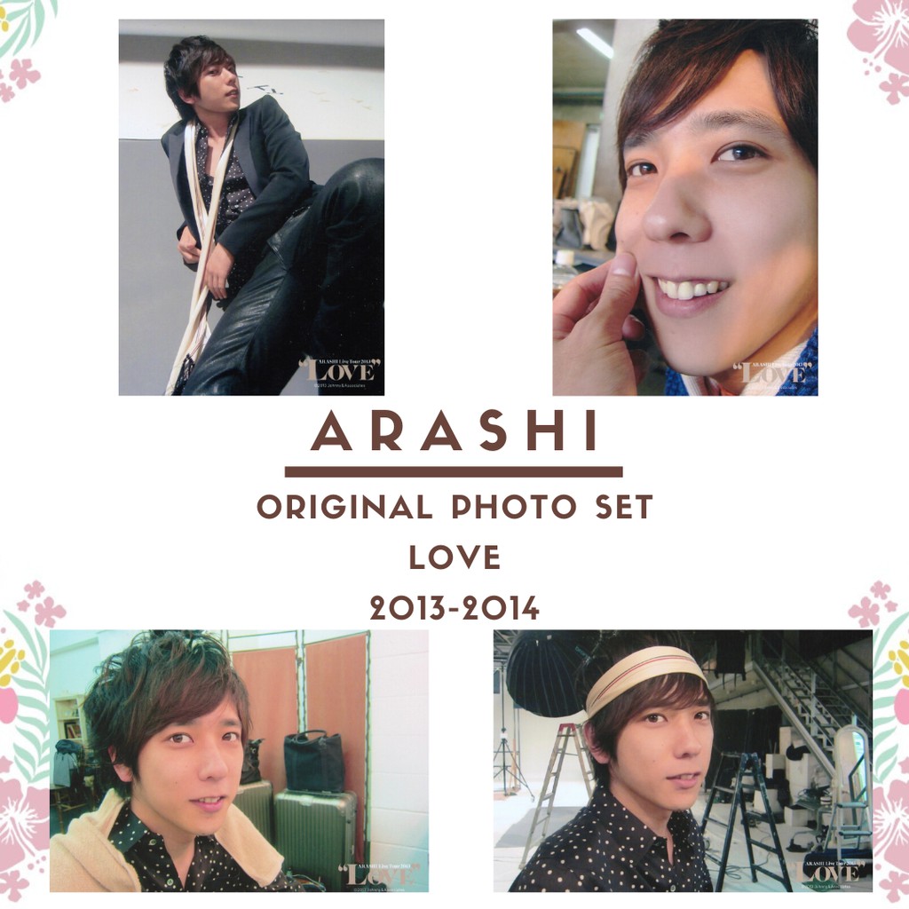 Arashi Official Photo set Love - Ninomiya Kazunari