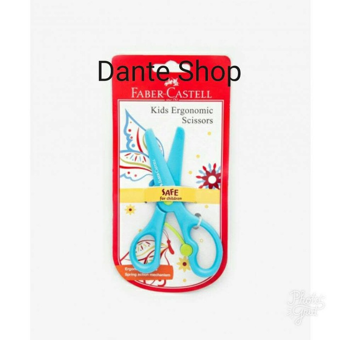 

[Promo] Gunting Faber Castell ( Kids Ergonomic Scissors )