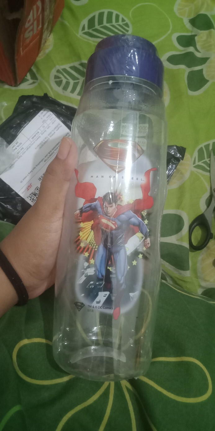 Onyx Superman Botol Minum / Refresh Water Bottle 800 Ml (aab03-smn01)