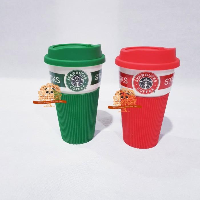 Mug Gelas - Gelas Starbucks Cup Starbucks Gelas Minum Starbucks Tutup Silikon Rycs