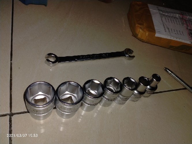 Mata Sok Tekiro 1/2 Inch 6 Pt 8-32mm/ Kunci Sok