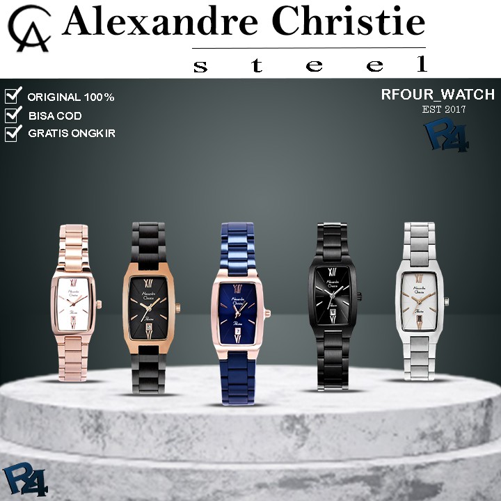 ALEXANDRE CHRISTIE WANITA ORIGINAL JAM TANGAN ALEXANDER CHRISTIE WANITA JAM ALEXANDER CRISTIE  2455