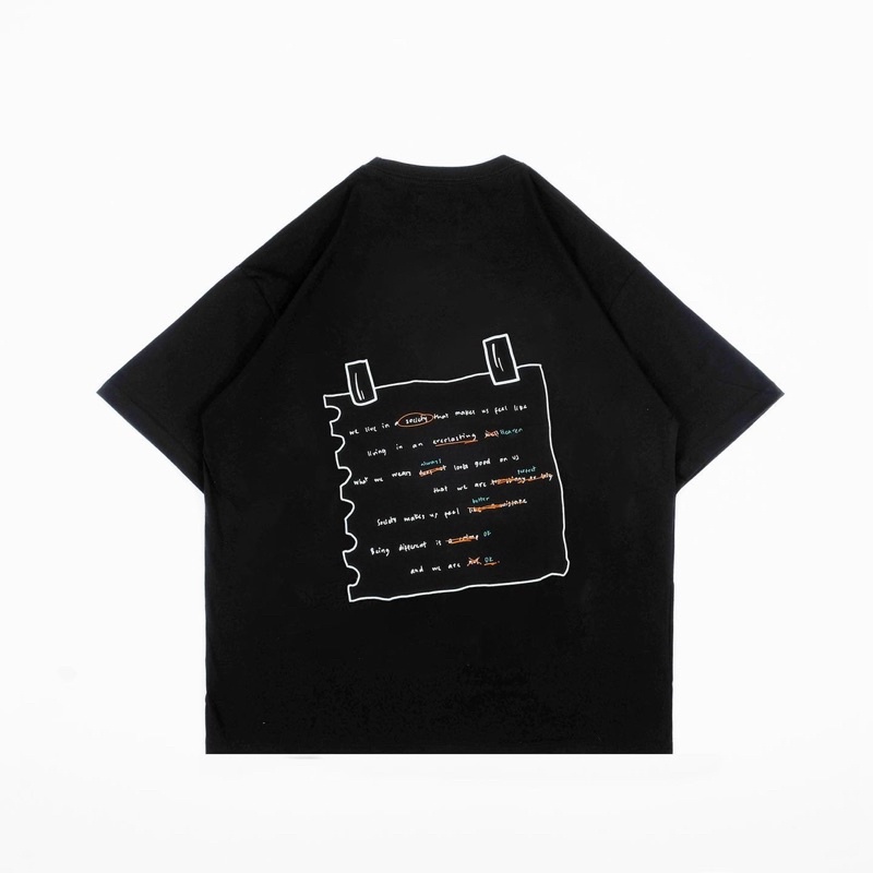 FAITH FADE DYSTOPIA - 3 AM Oversized Tee (Black)